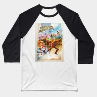 Captain Hawklin Adventures - Omnibus Volume Two Baseball T-Shirt